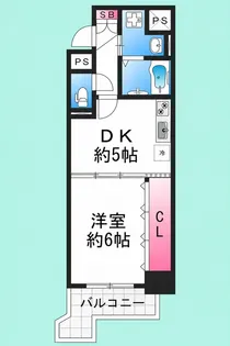 Krehl宿院(クレール宿院)【2階】の間取り