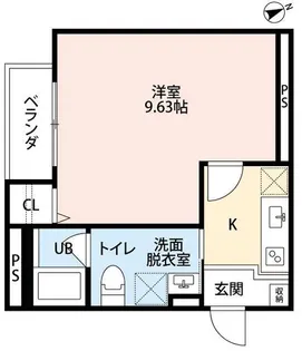 ヴィオニエ【1階】の間取り