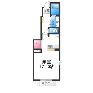 サニーハウス・誠【1階】の間取り