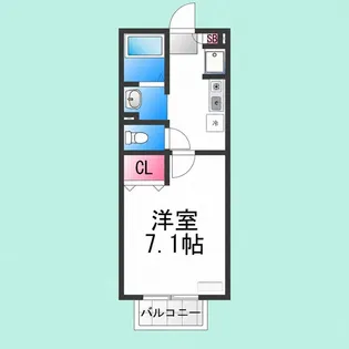 アベリアコート【1階】の間取り