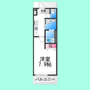 パル堺北花田Ⅱ番館【1階】の間取り