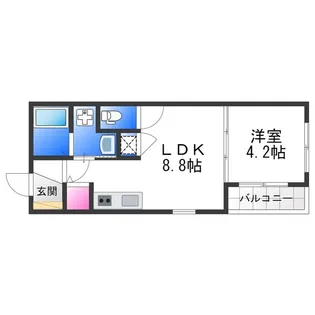 F asecia urania【1階】の間取り