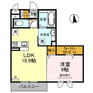 シエロ グランデ【3階】の間取り