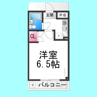 エスタイル中百舌鳥Ⅱ【2階】の間取り