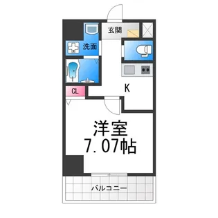 エヌエムキャトフヴァンヌフ【1階】の間取り