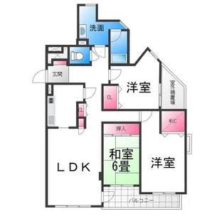 エグゼプランシュス百舌鳥【2階】の間取り