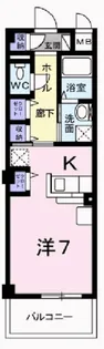 サニーキャンプ東雲Ⅱ【1階】の間取り
