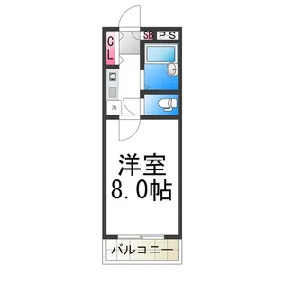 宿院ピアⅡ【4階】の間取り