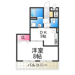 エストゥディオ【3階】の間取り