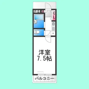 宿院ピアⅡ【3階】の間取り