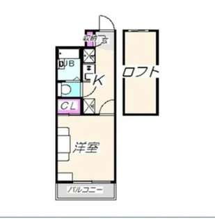 レオパレスFairy【1階】の間取り