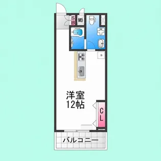 TKアンバーコート中百舌鳥【3階】の間取り