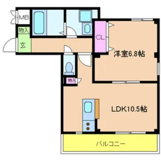 Limone(リモーネ)【302号室】の間取り