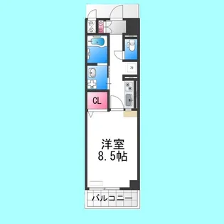 アーバンツァ【705号室】の間取り