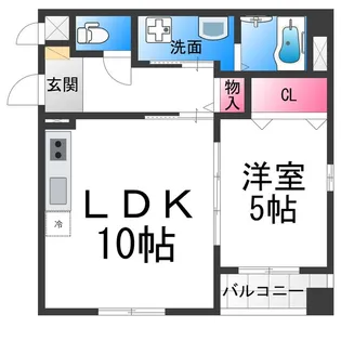 ユーヴェSⅡ【2階】の間取り