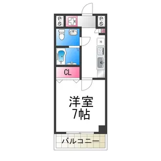 レクシア南瓦町【2階】の間取り