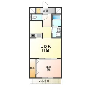 堺T’レジデンス【402号室】の間取り