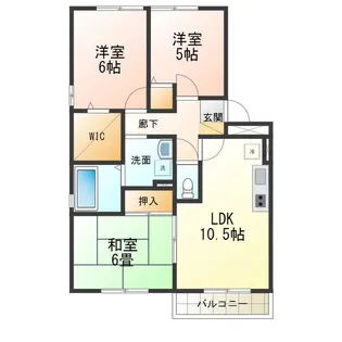 センチュリーコート【105号室】の間取り