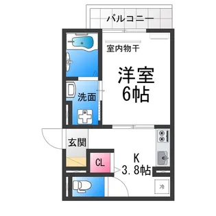 RIHITO堺東【306号室】の間取り