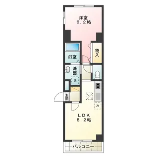 ボナール・ディアコート【3階】の間取り