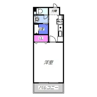 BRILLIANT浅香山【5階】の間取り