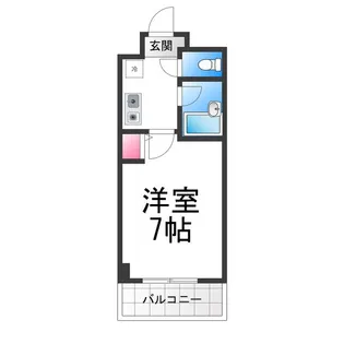 ロイヤルイトウ【6階】の間取り