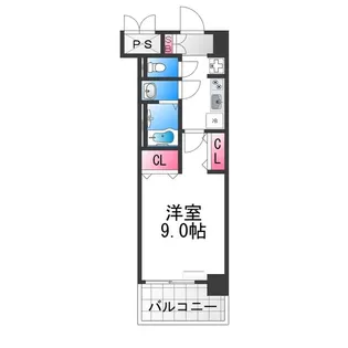 GLUCK MAISON S-SAKAI XVI【806号室】の間取り