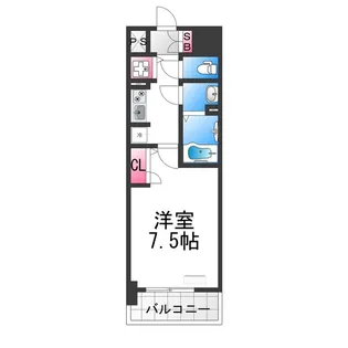 S−RESIDENCE堺浜寺axial【2階】の間取り
