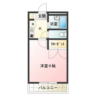 レオパレス三国ヶ丘弐番館【1階】の間取り