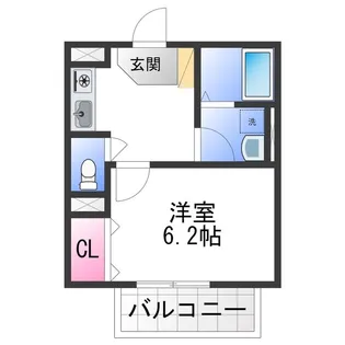 ルミエールメゾン【1階】の間取り