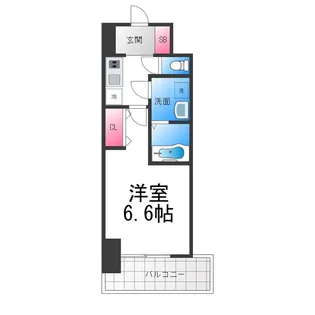 S−RESIDENCE堺浜寺broad【2階】の間取り