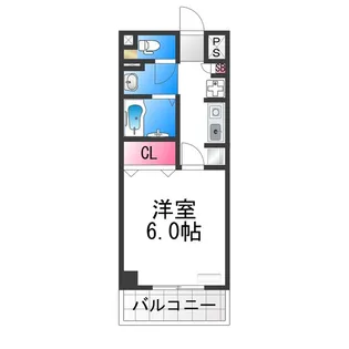 BRILLIANT浅香山【5階】の間取り