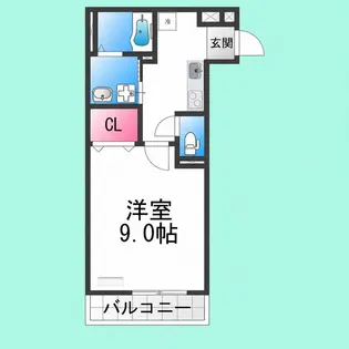 フジパレス南清水町サウス【2階】の間取り