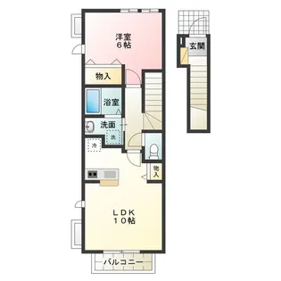 グリーンアンジュⅡ【2階】の間取り