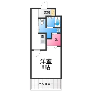 W.O.B.SAKAI【1003号室】の間取り