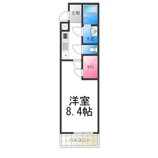 フジパレス愛泉【301号室】の間取り