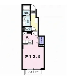 グリーンアンジュⅡ【1階】の間取り
