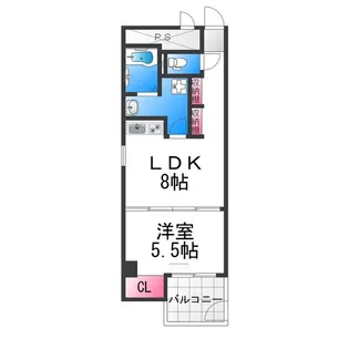 ハコス・堺 山之口【3階】の間取り