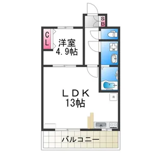 PALAST【1階】の間取り