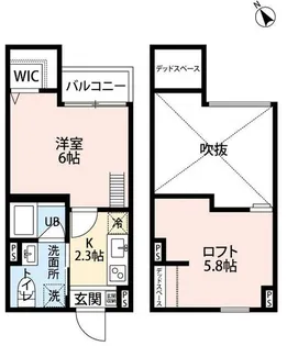 COLOR(カラー)【1階】の間取り