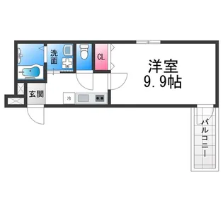 フジパレス堺鳳駅北Ⅰ番館【1階】の間取り