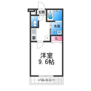 フジパレス堺鳳駅北Ⅱ番館【1階】の間取り