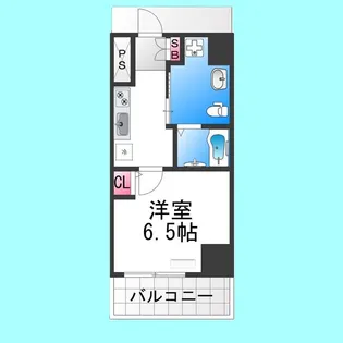 エルプレイス堺【13階】の間取り