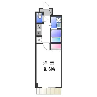 サニーコート香ヶ丘【1階】の間取り