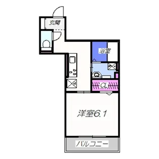 VILLA北花田D−room【2階】の間取り