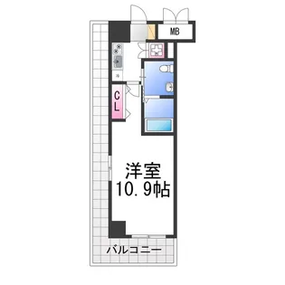 フェニックスレジデンス堺東【15階】の間取り