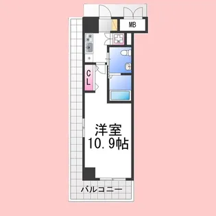 フェニックスレジデンス堺東【15階】の間取り