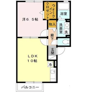 グリーンコート原寺【2階】の間取り