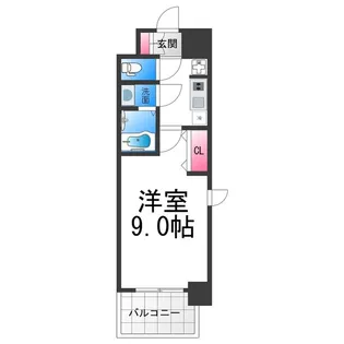 ArtizA堺東【3階】の間取り