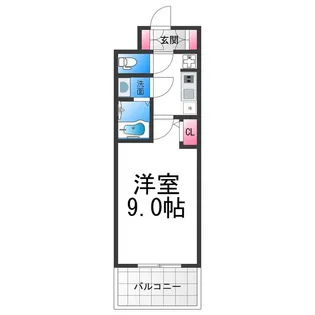 ArtizA堺東【5階】の間取り